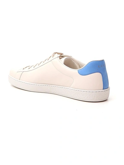 Shop Gucci Ace Sneakers In White