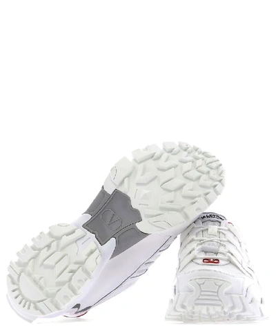 Shop Valentino Climber Sneakers In White