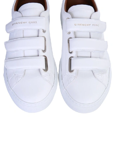 Shop Givenchy Urban Street Velcro Sneakers In White