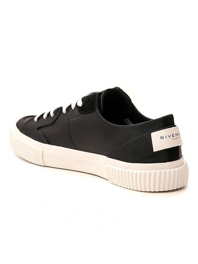 Shop Givenchy Tennis Light Low Sneakers In Black