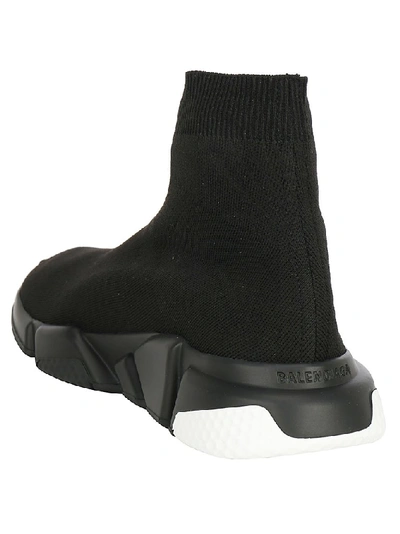 Shop Balenciaga Speed Sock Sneakers In Black