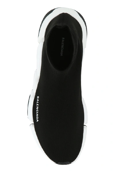 Shop Balenciaga Speed 2.0 Sneakers In Black