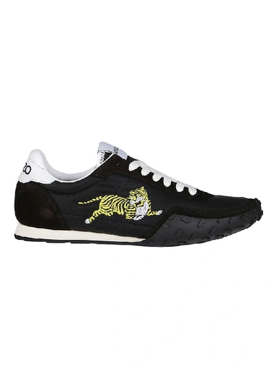 Shop Kenzo Move Tiger Low In Black