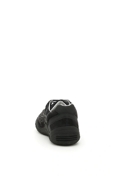 Shop Lanvin Driving Sneakers In Black