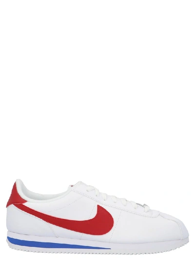 Shop Nike Cortez Basic Sneakers In White