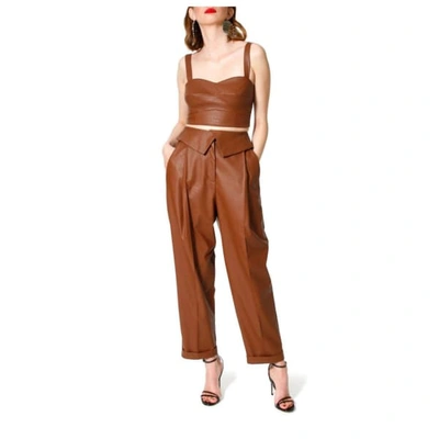Aggi By Halewski Top Salsa Raw Umber