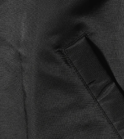 Sacai Nylon Bomber Jacket In Black