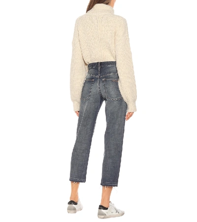 Shop Isabel Marant Étoile High-rise Straight Jeans In Blue