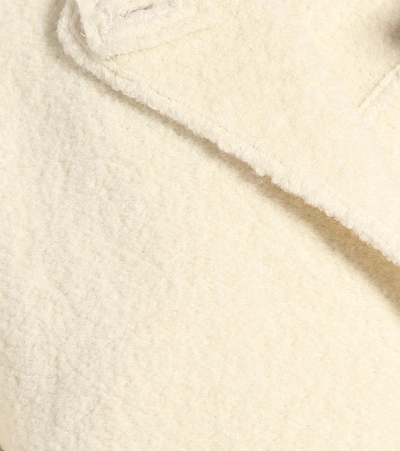 Shop Isabel Marant Gelton Alpaca And Wool-blend Coat In White