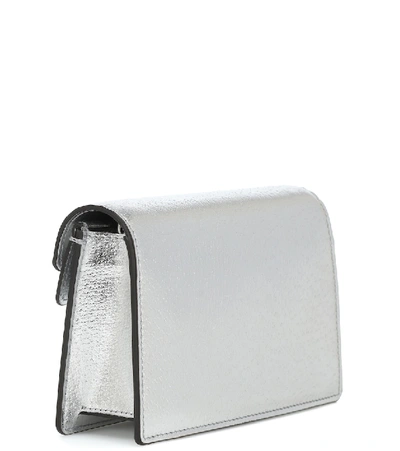 Shop Gucci Dionysus Super Mini Crossbody Bag In Silver