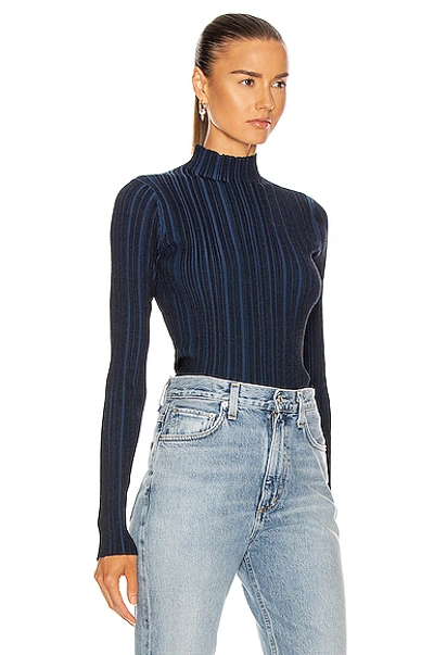 Shop Acne Studios Katina Top In Midnight Blue