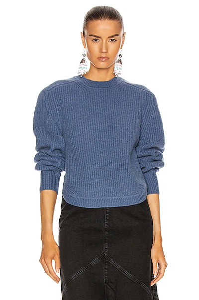 Shop Isabel Marant Brent Sweater In Blue