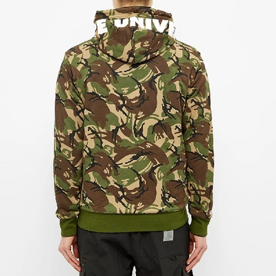 Shop Aape By A Bathing Ape Aape Ape Face Reversible Zip Hoody In Black