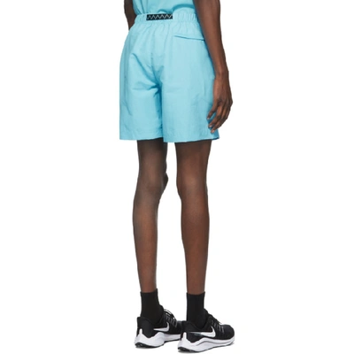 Shop Nike Blue Woven Shorts In 450 Blue Ga