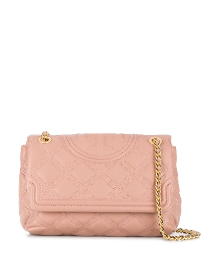 Shop Tory Burch Quilted Tote In Pink