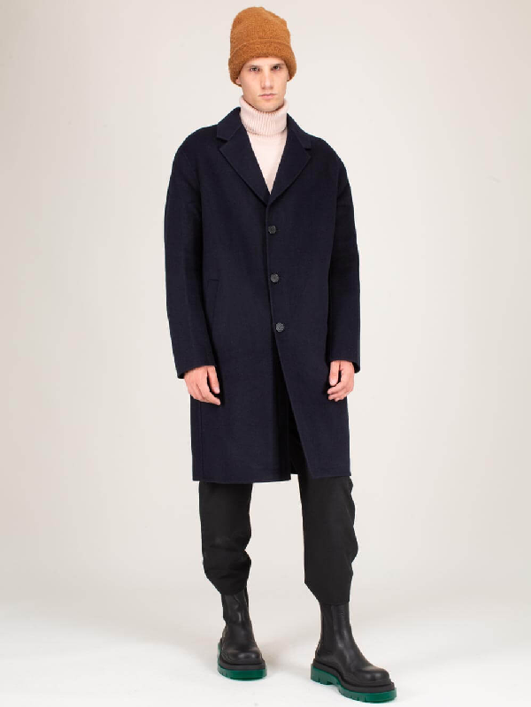 acne studios white coat