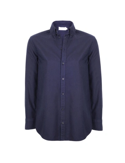 Shop Anais & Margaux Ines Navy Blue Shirts