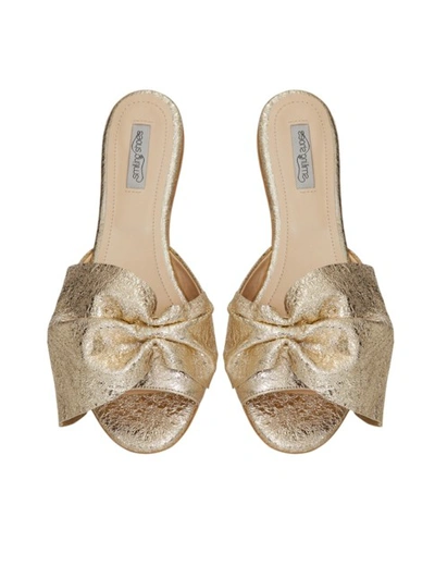 Shop Smiling Shoes Slippers St327 - 35 In Gold