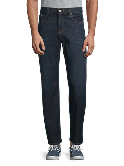Shop 7 For All Mankind Austyn Relaxed-fit Jeans In Dark Blue