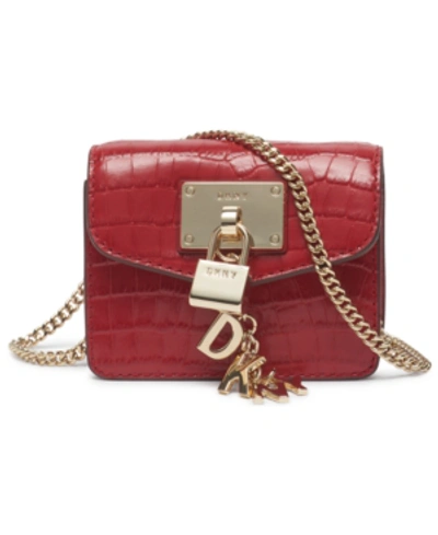 DKNY Leather Elissa Micro Mini Bag