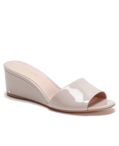 Shop Kate Spade Women's Willow Wedge Sandals In Tusk
