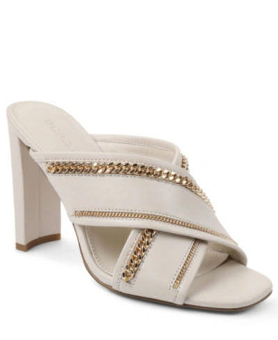 Shop Bcbgeneration Women's Wabbi Slide Sandal Women's Shoes In White