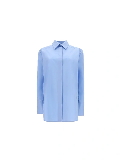 Shop Givenchy Shirt In Cornflower