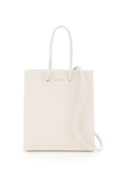 Shop Medea Prima Short Crossbody Bag In Porcelain (white)
