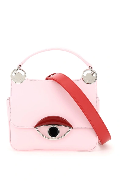 Shop Kenzo Tali Medium Crossbody Bag In Rose Clair (pink)
