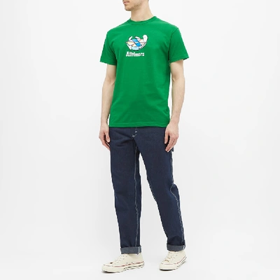 Shop Alltimers Spin Tee In Green