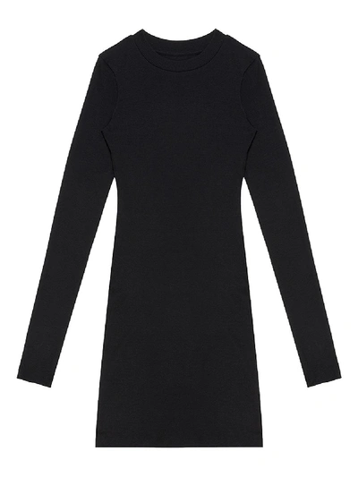 Shop Heron Preston Black Long-sleeve Dress