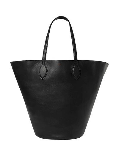 Shop Khaite Medium Osa Circle Tote Bag In Black