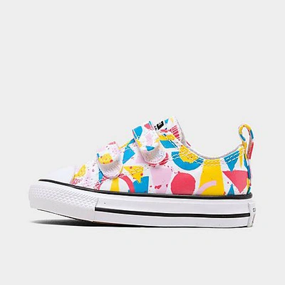 Shop Converse Kids' Toddler Chuck Taylor Art Class Hook-and-loop Casual Shoes In White