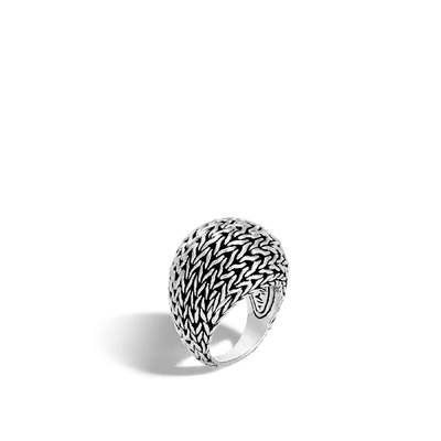 Shop John Hardy Classic Chain Dome Ring In Silver