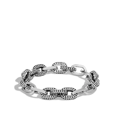 Shop John Hardy Dot Link Bracelet In Sterling Silver