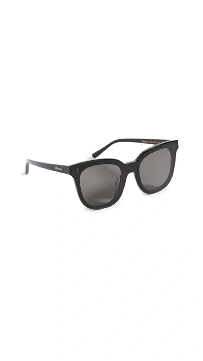 Shop Illesteva Camille 64 Sunglasses In Black
