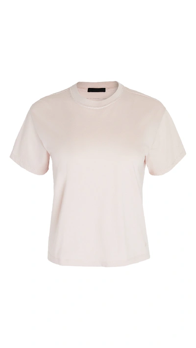 Shop Atm Anthony Thomas Melillo Classic Jersey Boy Tee In Pale Pink