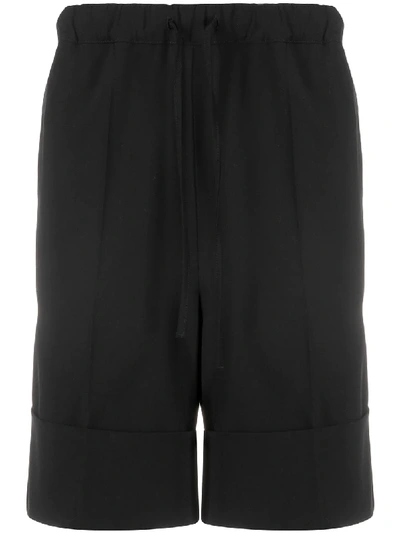 Shop Opening Ceremony Knee-length Track Shorts In Black
