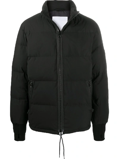 Shop Kenzo Tiger Patch Puffer Jacket In Black