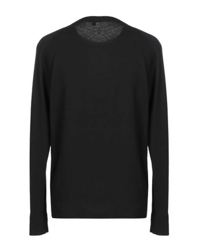 James Perse Sweatshirt In Black