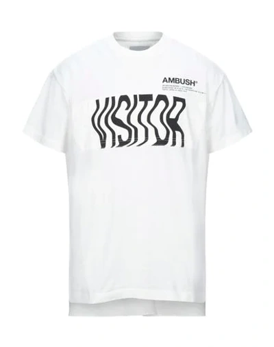 Shop Ambush T-shirts In White