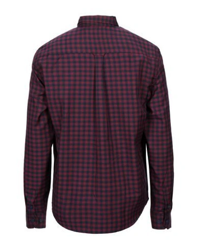 Shop Weekend Offender Checked Shirt In Bright Blue