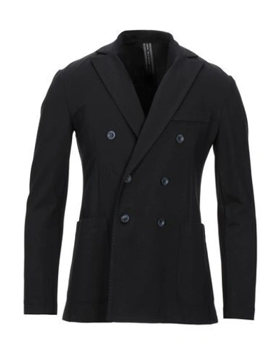 Shop Alessandro Dell'acqua Blazer In Black