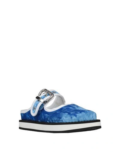 Shop Mm6 Maison Margiela Mules And Clogs In Azure