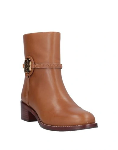 Shop Tory Burch Ankle Boot In Camel