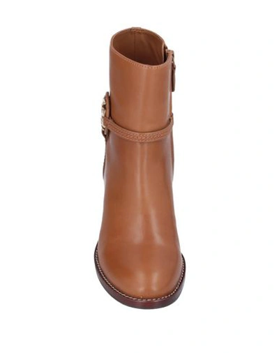 Shop Tory Burch Ankle Boot In Camel
