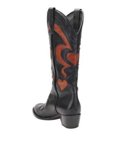 Shop Ottod'ame Knee Boots In Black