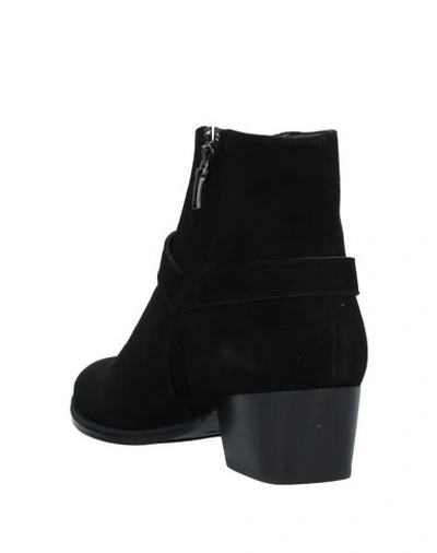 Shop Lorenzo Mari Woman Ankle Boots Black Size 6 Soft Leather