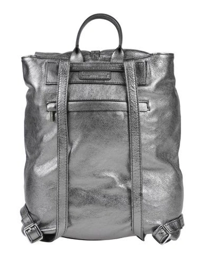 Shop Caterina Lucchi Backpacks & Fanny Packs In Silver