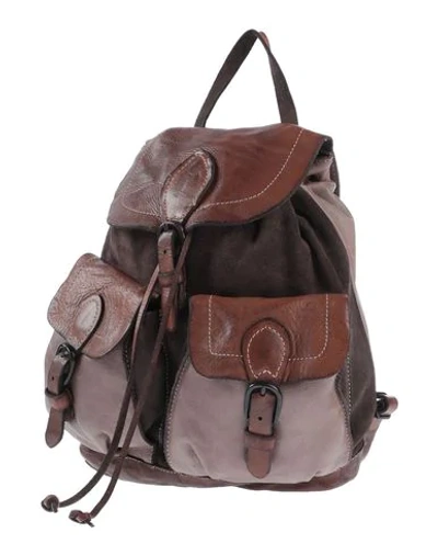 Shop Caterina Lucchi Backpack & Fanny Pack In Tan